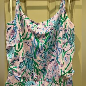 Lilly Pulitzer, Seacret Escape, knit top, new with tags , sz L